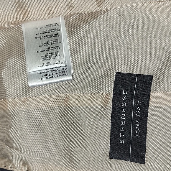 Strenesse Virgin Wool Organic NWT Academia Professional Luxury Blazer -Womens - Picture 10 of 12